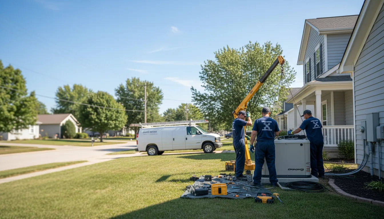Generator Installation in Evansville, IN near me